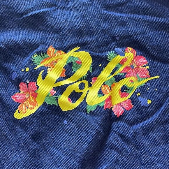 Polo Ralph Lauren Logo Cotten Mesh Polo Shirt Size 6 - Picture 5 of 9